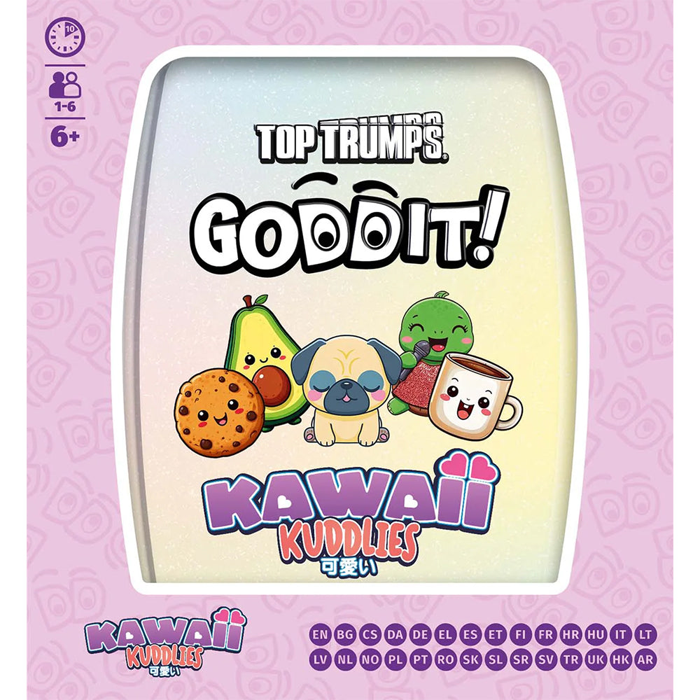 Winning Moves - Top Trumps Kawaii Goddit! Card Game Multillingual