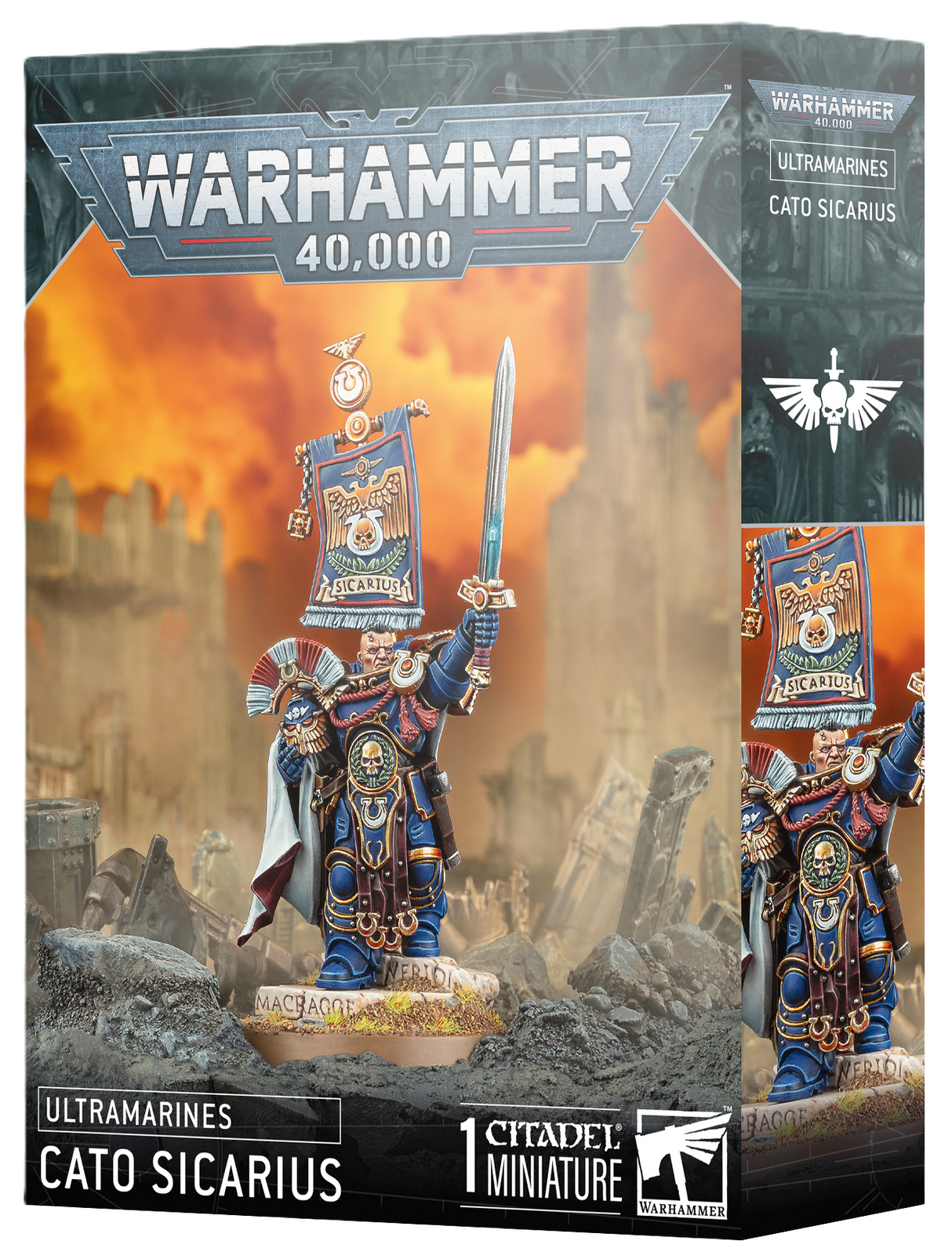 Warhammer 40,000 - Space Marines - Ultramarines CATO SICARIUS