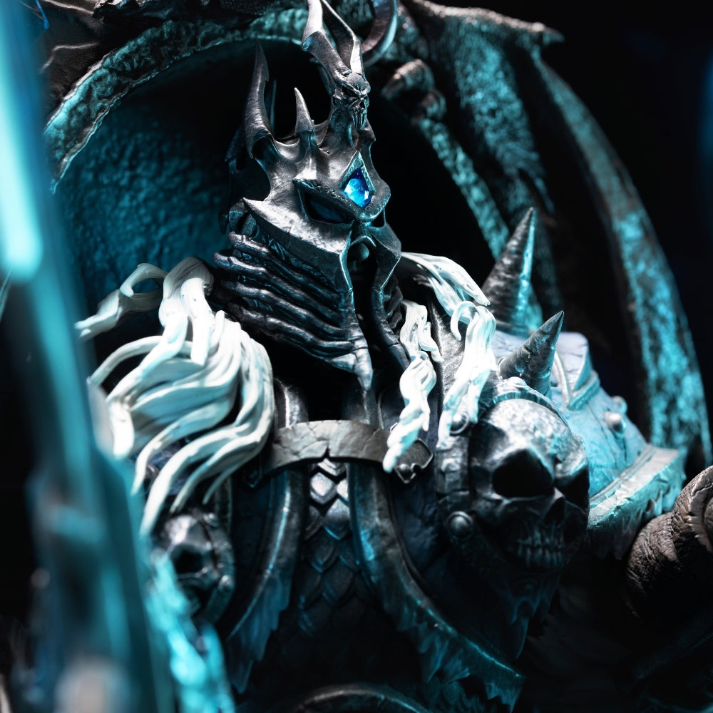 HEX Blizzard Hearthstone The Lich King Art Statue Frame