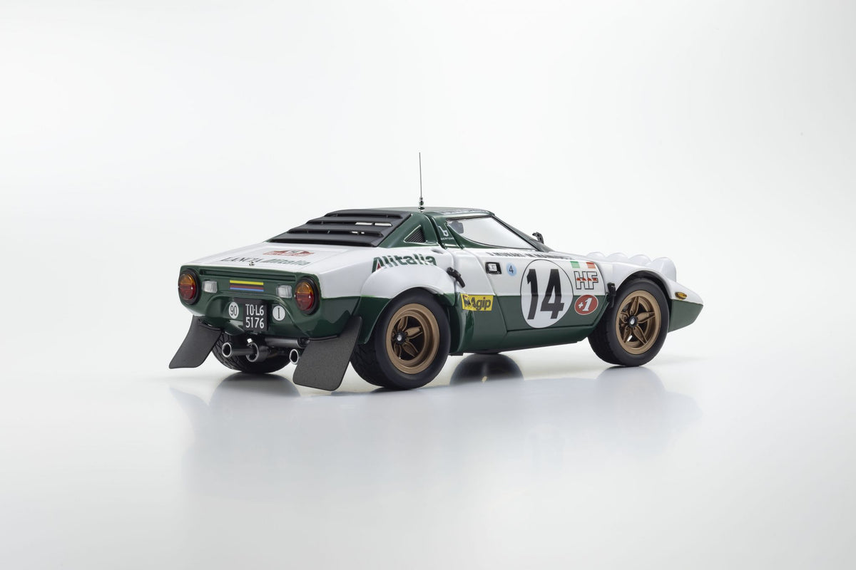 Kyosho 1:18 Lancia Stratos HF S.Munari Winner Monte Carlo 1975 Nr.14