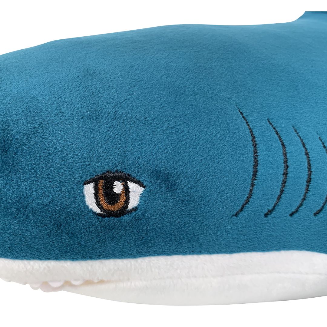 Plush toy WP MERCHANDISE Shark turquoise, 100 cm