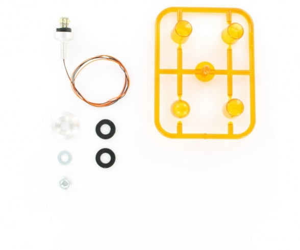 Carson - 1:14 LED Flashing Light (1) oran. Swiv.