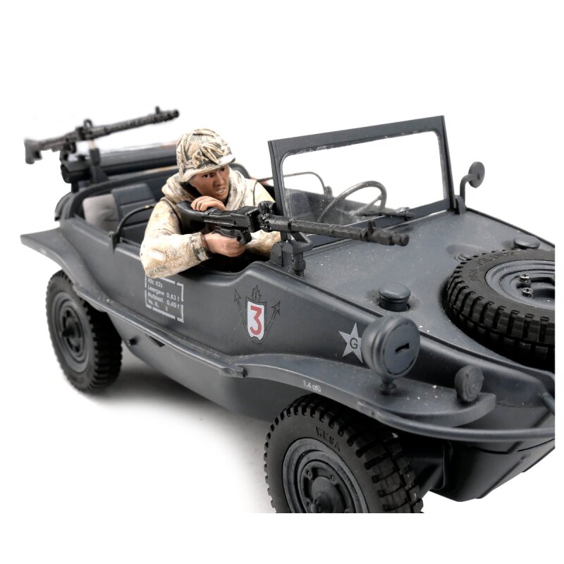 1/16 Figures Schwimmwagen Crew Set Winter