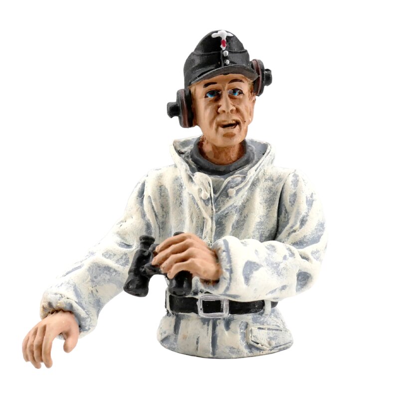 1/16 Figure Tank Commander Winter Camouflage