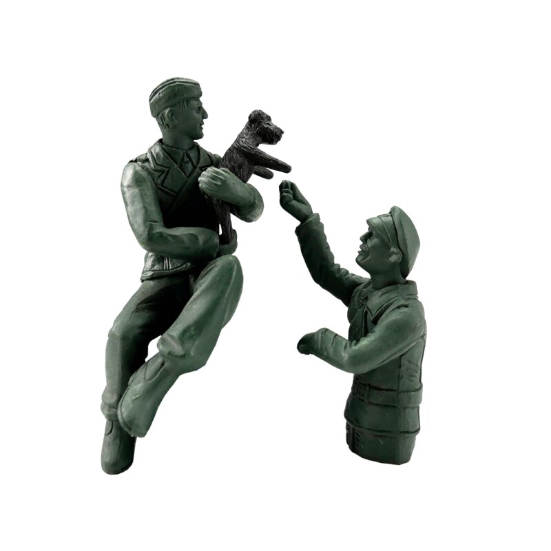 1/16 Tank Crew Stug III with dog