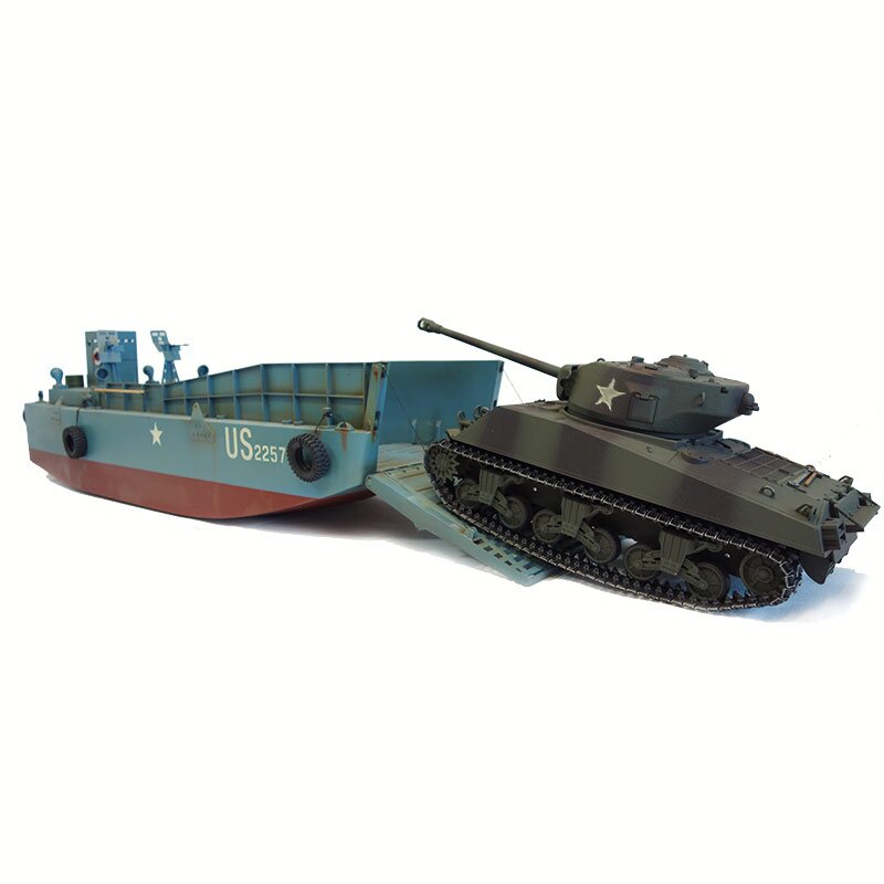 1/16 RC LCM3 and Sherman M4A3 76mm IR Smoke