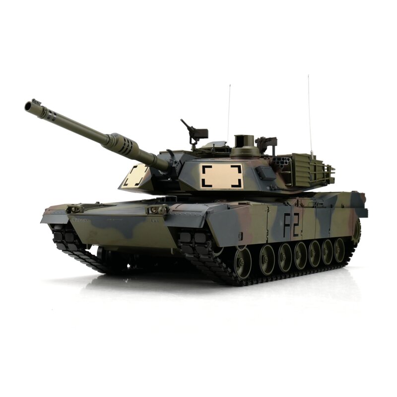1/16 RC M1A2 Abrams camo BB+IR (Metal Tracks)