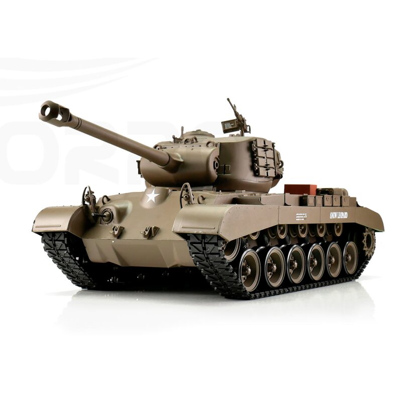 1/16 RC M26 Pershing green BB+IR (Metal Tracks)