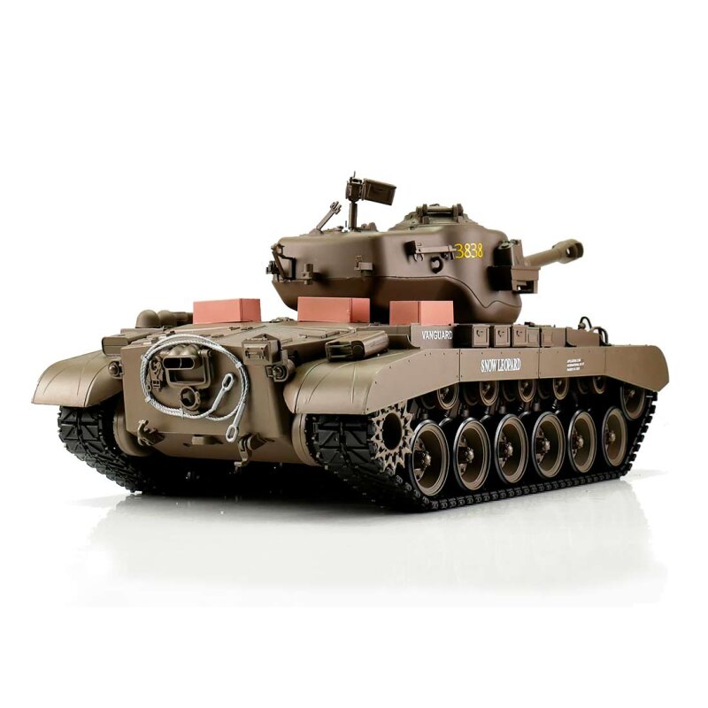 1/16 RC M26 Pershing green BB+IR (Metal Tracks)
