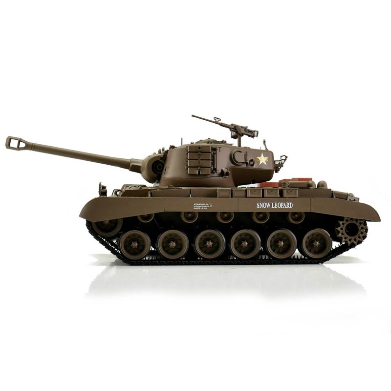 1/16 RC M26 Pershing green BB+IR (Metal Tracks)