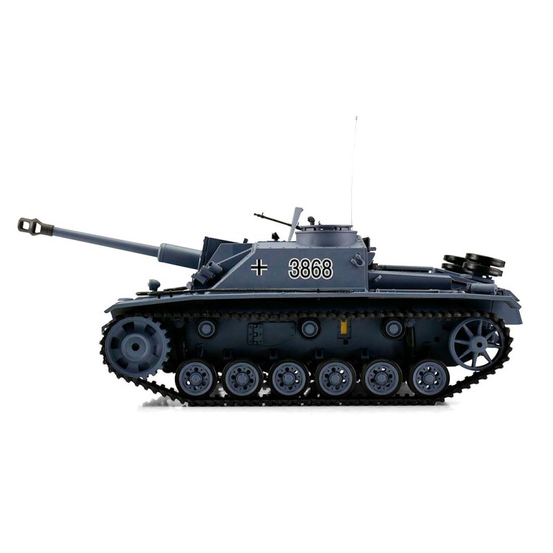 1/16 RC Sturmgeschütz III vers. G grey BB+IR
