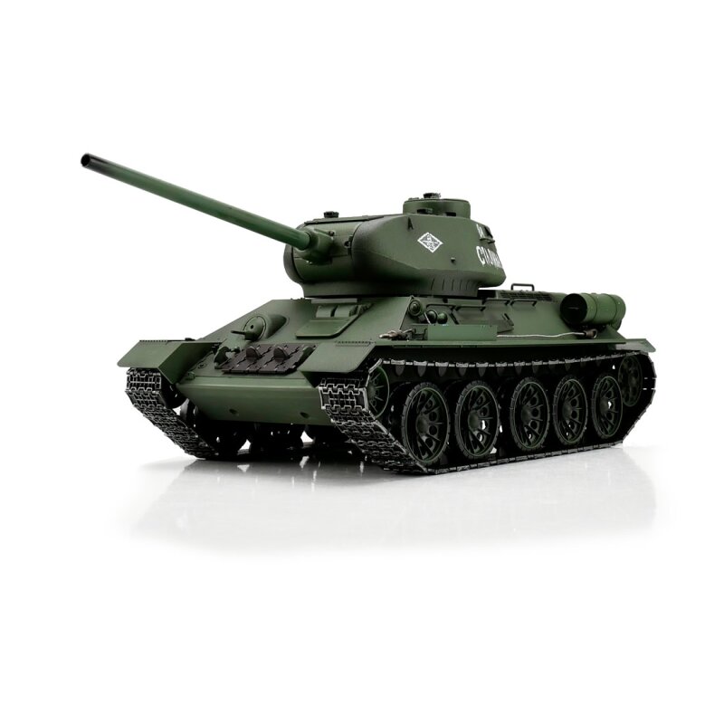 1/16 RC T-34/85 green BB+IR (Metal Tracks)