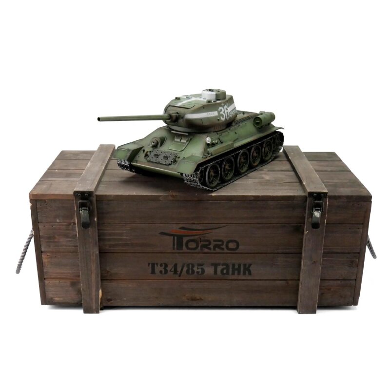 1/16 RC T-34/85 green IR Smoke