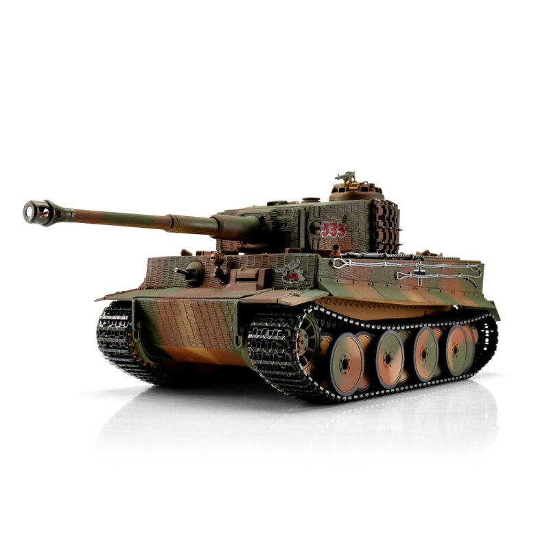 1/16 RC Tiger I Middle Version camo IR Smoke