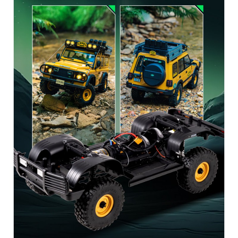 1/10 Land Rover Discovery 1st-Gen. FCX10 Scaler ARTR kit (RS) -Yellow