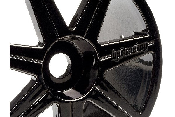 7 Spoke Black Chrome Trophy Truggy Wheel
