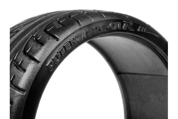 Bridgestone Potenza Re-01R T-Drift Tire 26Mm (2Pcs