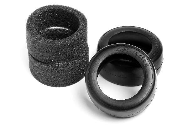 Vintage Slick Racing Tire 26Mm D Compound (2Pcs)