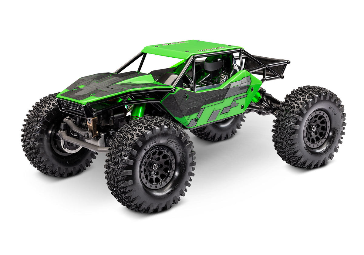 TXC-4M 1/18 Extreme Crawler RTR - 3S LiPo/USB Charger – Grøn