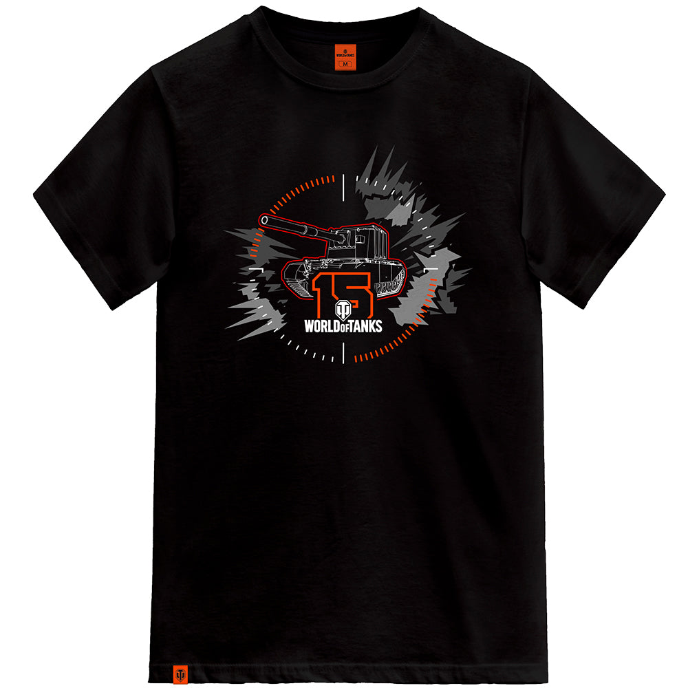 World of Tanks 15 Anniversary T-shirt Black, M