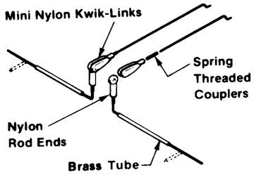 Du-Bro 231 - Aileron Linkage small