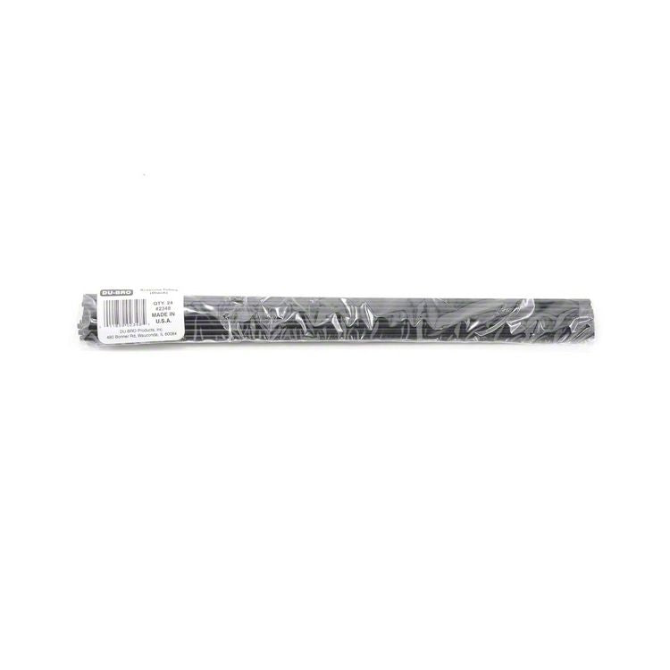Antenna tubes black 3.2 x 311 mm (24)
