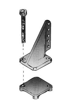 Du-Bro 716 - T-style Control horn 29mm