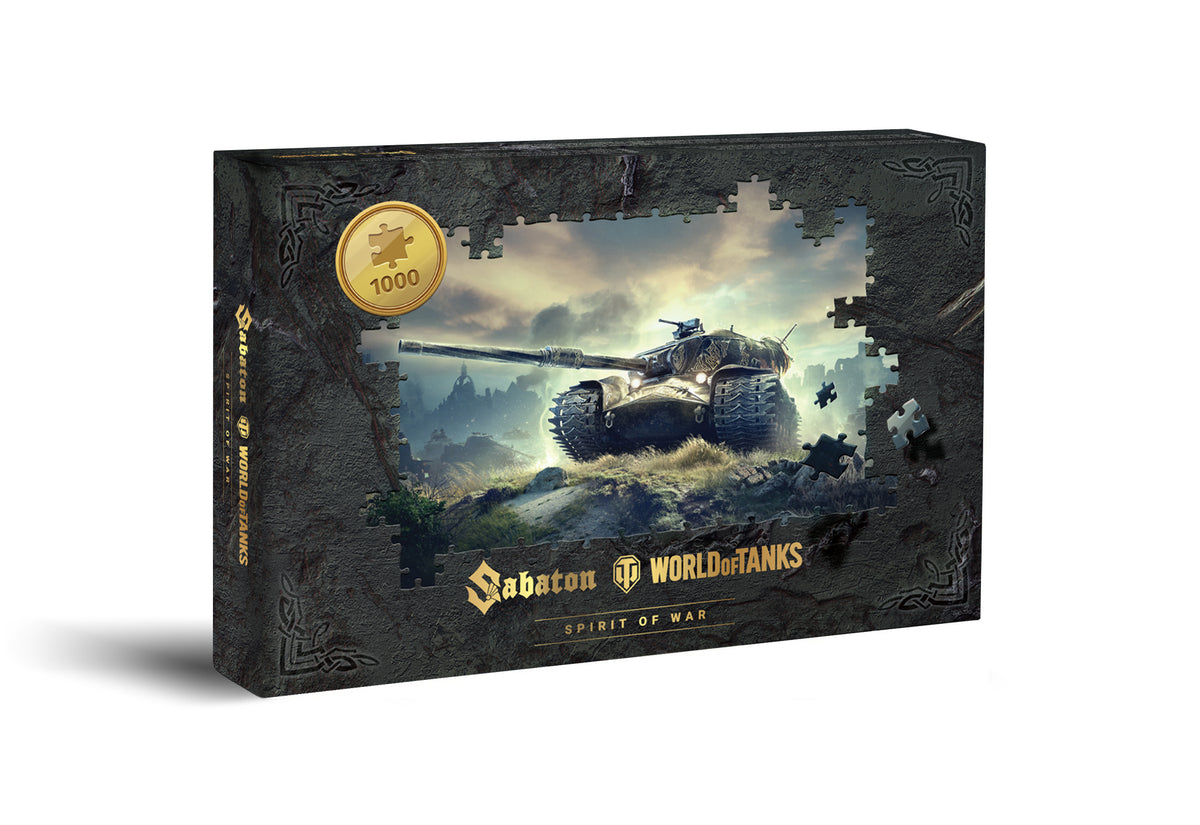World of Tanks Sabaton - Spirit of War Puzzle Limited Edition, 1000 pcs