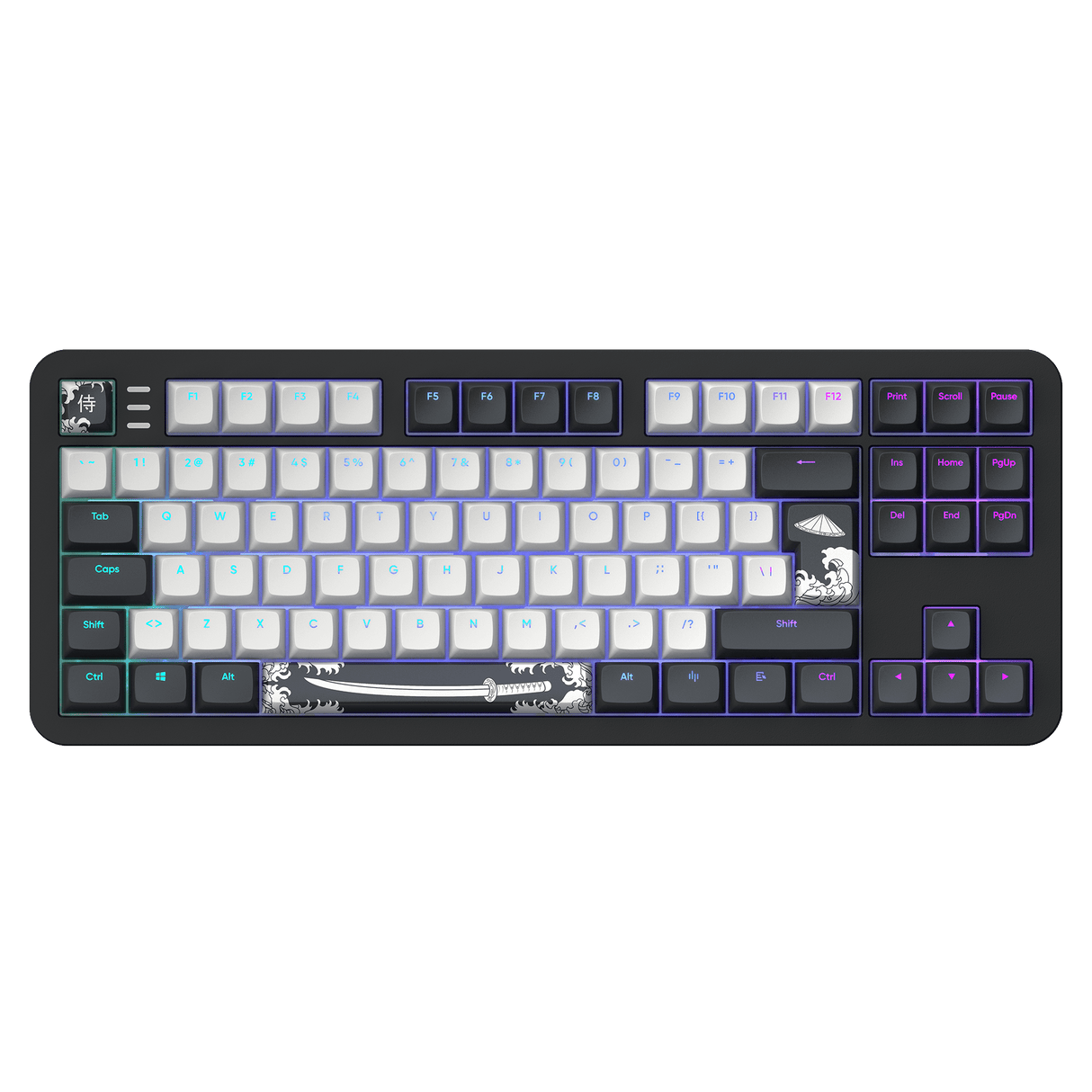 Dark Project ALU Bushido - Mechanical Gaming Keyboard (ISO DE)