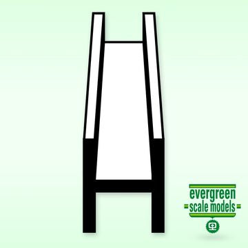 Evergreen 283 - H-beam (.100) 2.5x350 mm (4)