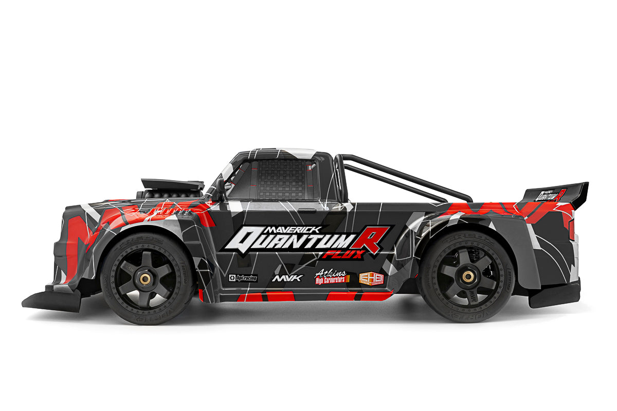 QuantumR Flux 4S 1/8 4WD Race Truck - Grey/Red