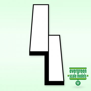 Evergreen 150757 - Z-Profil 6.3 mm 35cm lång (2)