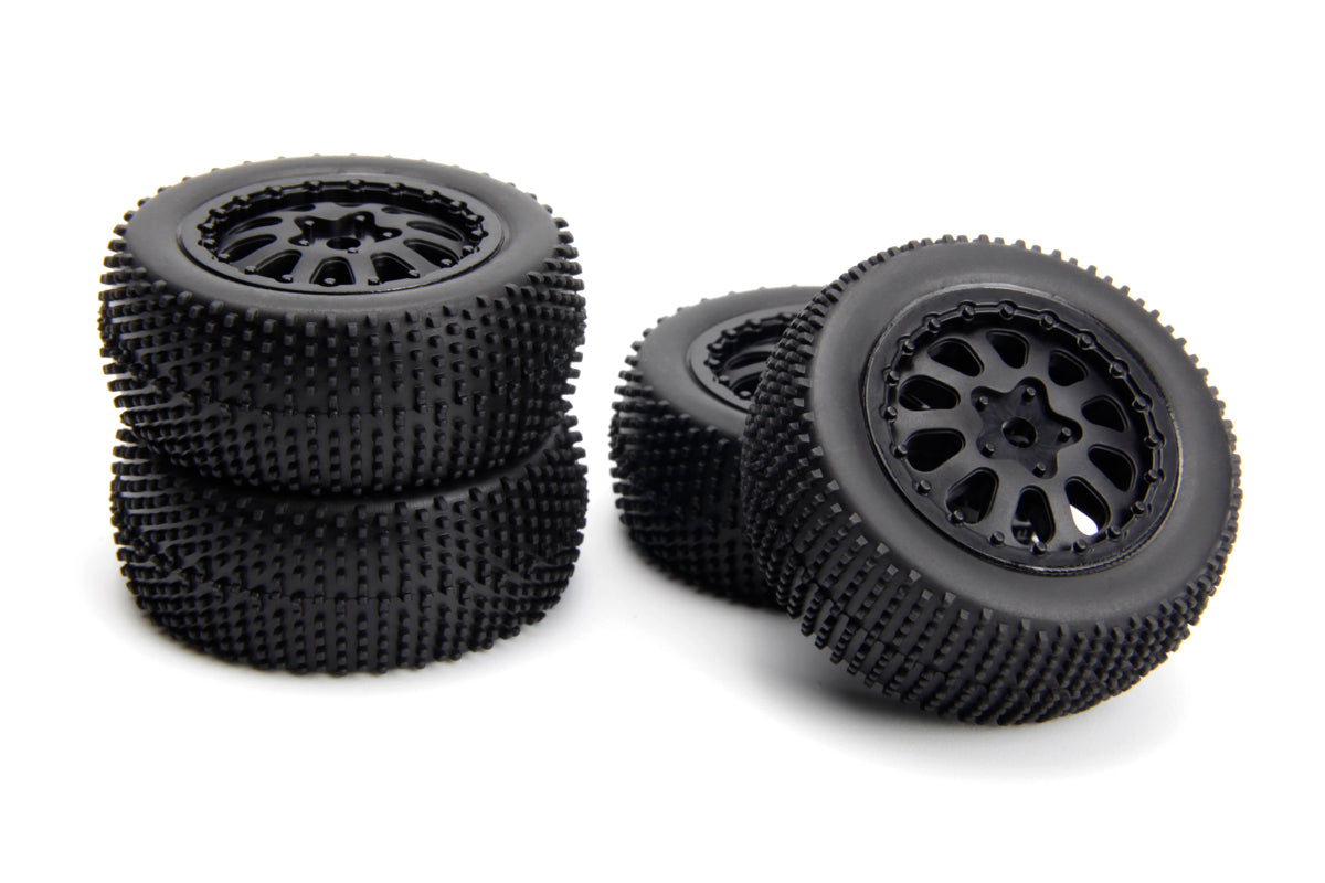 Sidepin SC Wheel/Tyre Set (Black/Front/Rear)