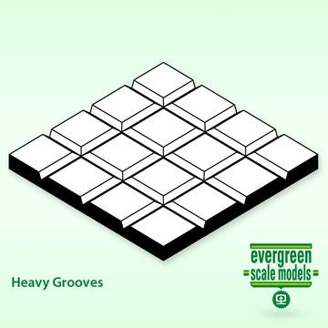 Evergreen 4501 - Square Tile 1x150x300 1.6x1.6