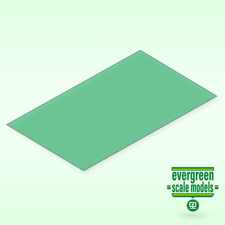 Green Transparent Sheet 0.25x150x300 mm (2)