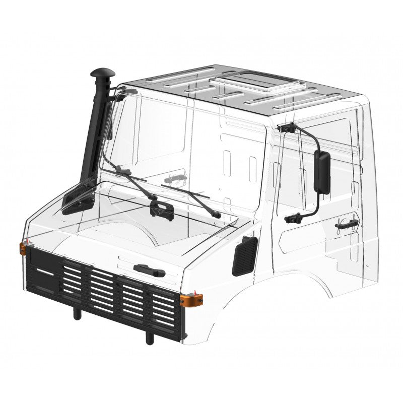 1/6 Full Clear Body Shell Set (1 set)