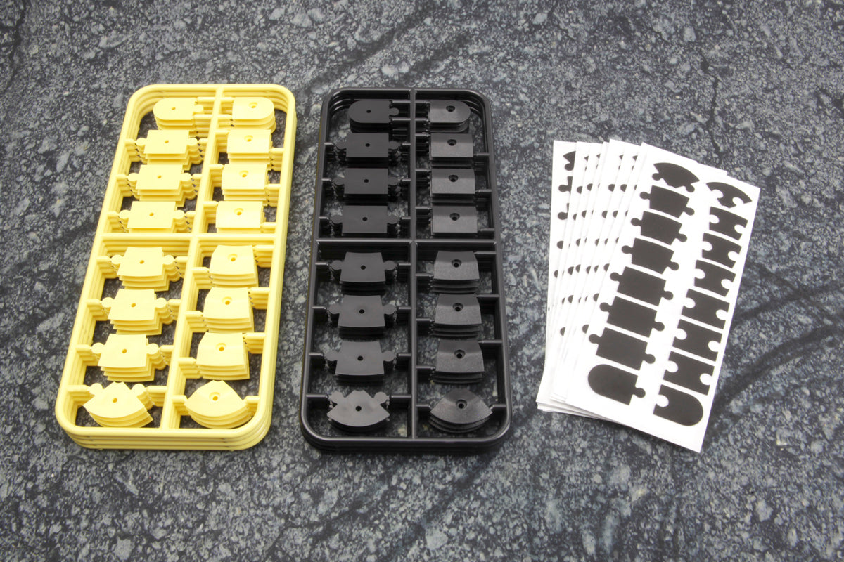 nano-TTR Curb Set - Black and Yellow
