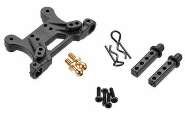 DROMIDA Shock Tower w/ Body Mounts F/R SC4.18 DIDC1054
