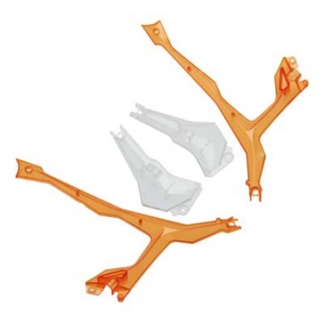 DROMIDA LED Arm Covers Orange Vista FPV* DIDE1213