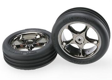 Traxxas 2471A Tires & Wheels Alias Medium/Tracer 2.2" 2WD Front (2)