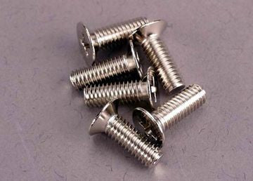 Traxxas 2548 Screws M4x12mm Countersunk (6)