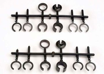 Traxxas 2668 Spring Retainers and Pre-load Set Big Bore Shocks