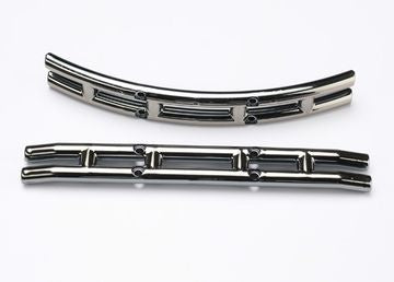 Traxxas 3926 Bumpers Black Chrome Front & Rear E-Maxx