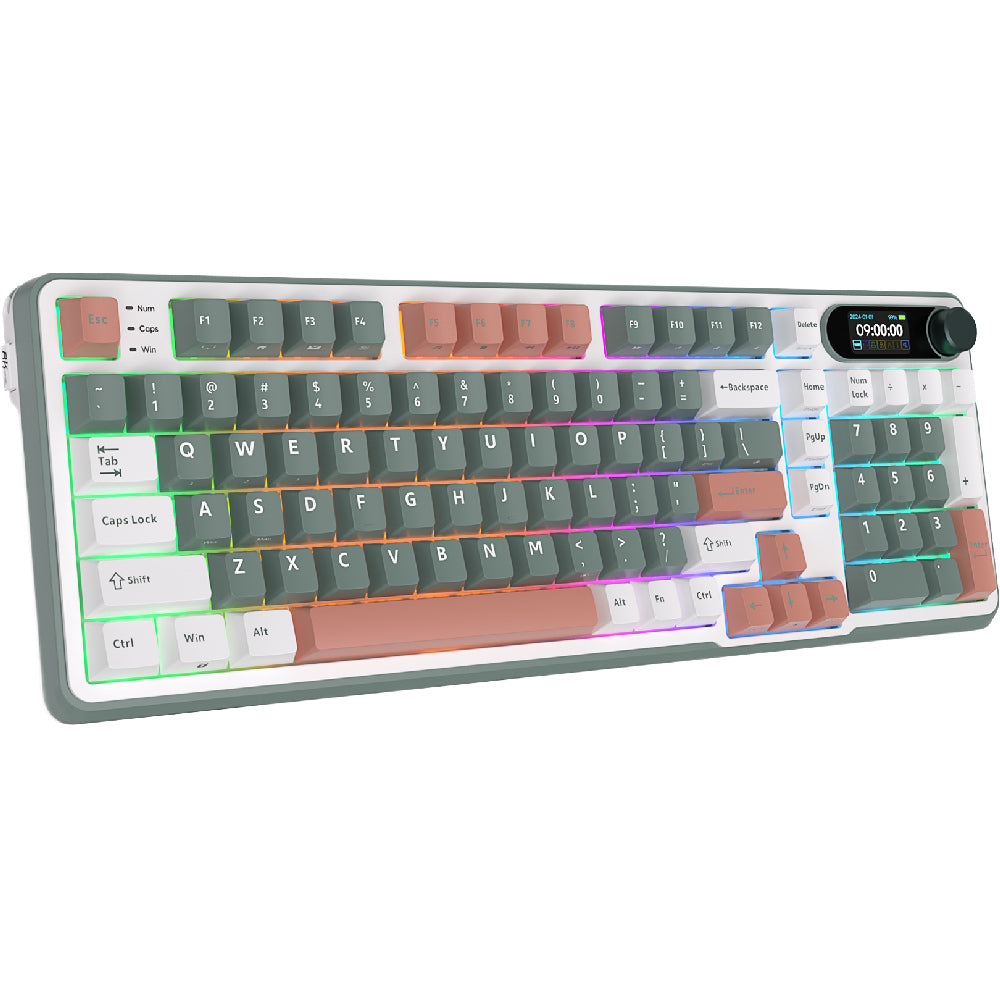 Royal Kludge S98 TFT Linear 98K Camping - RGB ANSI (ENG) wireless