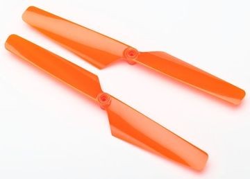 Traxxas 6630 Rotor Blade Set Orange (2) Alias