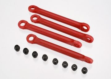 Traxxas 7018 Push Rod Suspension Red (4) 1/16 Slash