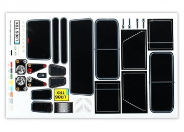 Traxxas 8012 Decal Sheet Land Rover Defender