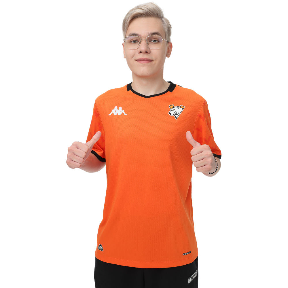 Virtus.pro Kappa jersey 2025/2026 orange, size XL
