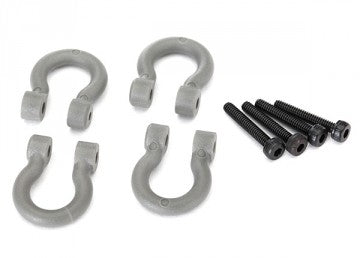 Traxxas 8234 Bumper D-Rings Grey (4) TRX-4/6
