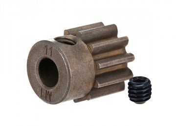 Traxxas 6484X Pinion Gear 11T 1.0M for 5mm Shaft (Only with Steel Spur Gear)